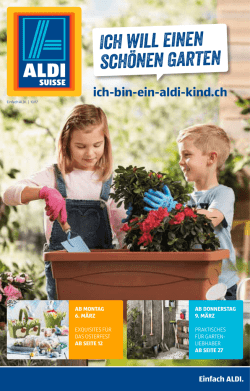Ich will einen schönen Garten