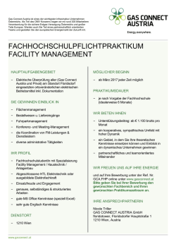 fachhochschulpflichtpraktikum facility management