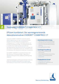 EVERDRY® COMBITROC CT - BEKO TECHNOLOGIES GmbH