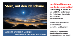Herzlich willkommen Susanna und Ernst Oppliger