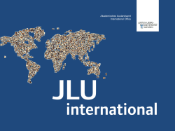Studium und Praktikum international für Lehramtsstudierende der JLU