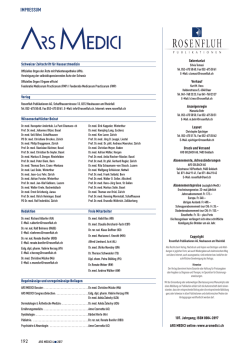 impressum - Rosenfluh Publikationen AG