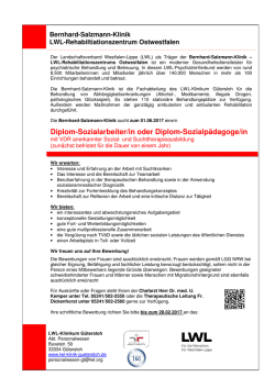 Diplom-Sozialarbeiterin/Sozialarbeiter oder Diplom