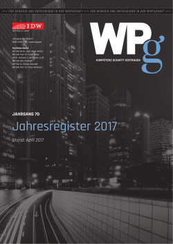 Jahresregister 2017 bis WPg 05.indd