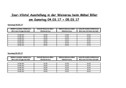 Isar-Vilstal Ausstellung in der Weixerau beim M&ouml;bel Biller am