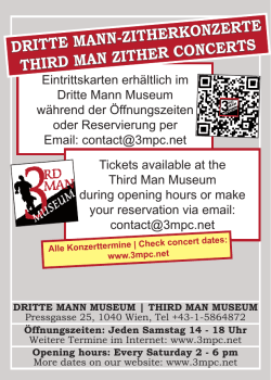 dritte mann-zitherkonzerte third man zither concerts