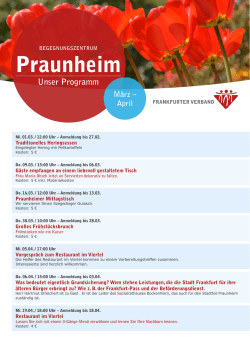 April - Frankfurter Verband