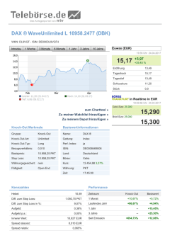 DAX ® WaveUnlimited L 10917.0441 (DBK)