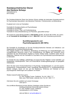 Sozialpsychiatrischer Dienst des Kantons Schwyz