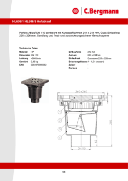 HL606/1 HL606/5 Hofablauf - C