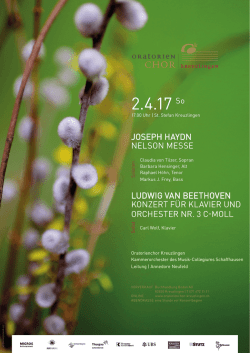 joseph haydn nelson messe ludwig van beethoven konzert f&uuml;r