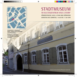 stadtmuseum - in Bad Dürkheim