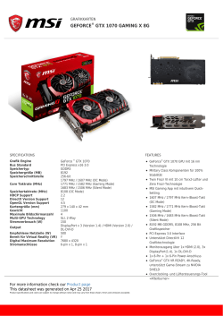 GeForce GTX 1070 GAMING X 8G