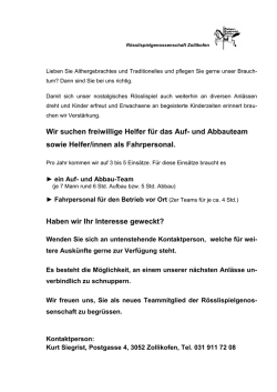Info - R&ouml;sslispiel-Genossenschaft Zollikofen