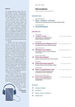 H&ouml;rverstehen - Friedrich Verlag