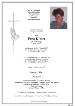 PA_Erna Ketter.cdr - Bestattung Mayrhofer