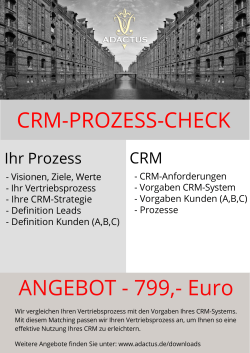 CRM-Prozess