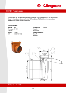 HL715.0 Froschklappe - C