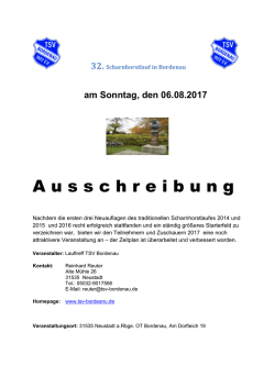 Scharnhorstlauf 2017