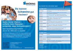 Informationen und Bewerbungsbogen