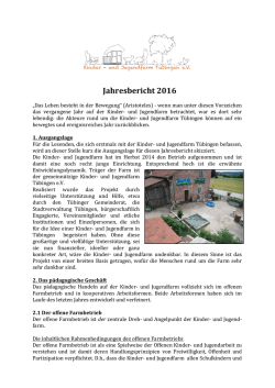 Jahresbericht 2016
