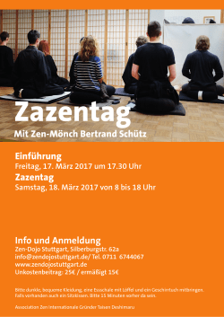weitere Informationen - Stuttgart - Zen