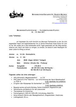 Informationen zum Kurs
