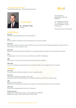 Dr. Christian Tode