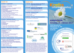 hannover - Krebsinformationstag