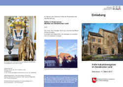 Einladung  - Landesamt f&uuml;r Denkmalpflege
