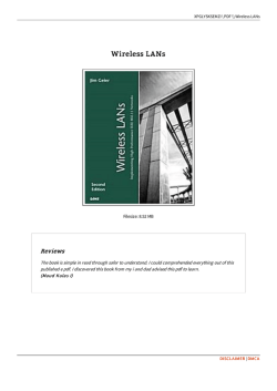eBook // Wireless LANs