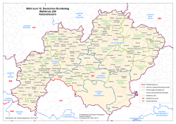 Karte des Wahlkreises 209
