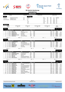 Ergebnisse - WSV Neustift – Sektion Nordisch