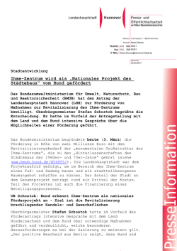 Ihme-Zentrum wird als