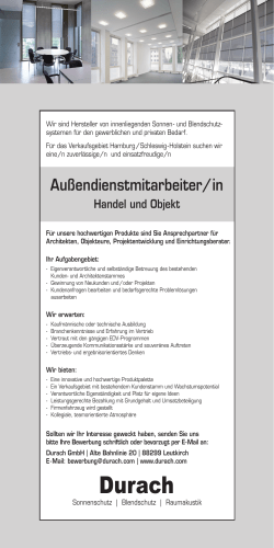 weiterlesen - Durach GmbH