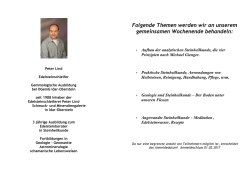 Info und Anmeldung