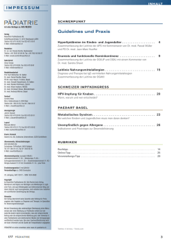 Guidelines und Praxis IMPRESSUM