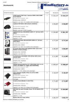 Druckansicht &euro; 132,12* &euro; 132,12* &euro; 59,85* &euro; 59,85* &euro; 130,88* &euro; 261