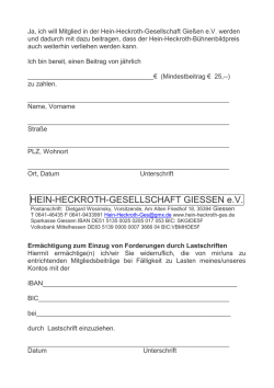 HEIN-HECKROTH-GESELLSCHAFT GIESSEN e.V.