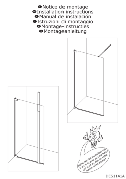 Notice de montage Installation instructions Manual de