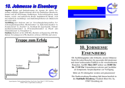 10.Jobmesse - Stadt Eisenberg