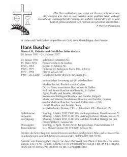 Hans Buschor - K-TV