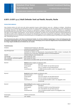 Vontobel Documentation Derivatives