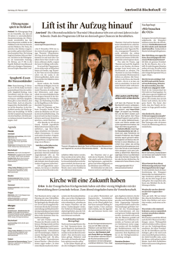 Thurgauer Zeitung, Feb 2017