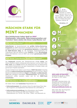 Informationsblatt f&uuml;r Lehrkr&auml;fte pdf, 1,8 MB