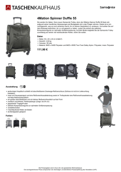 4Mation Spinner Duffle 55
