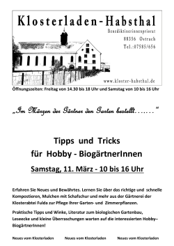 INFO - Kloster Habsthal