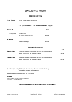 Herunterladen - Segelschule Reiger