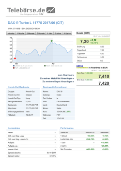DAX ® Turbo L 11775 2017/06 (CIT)