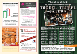 Infos im Faltblatt